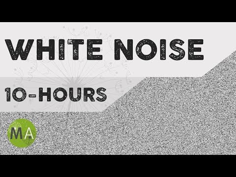 10-Hours of White Noise, for Sleep, Blocking out Distracting Noises, Tinnitus, Relaxation