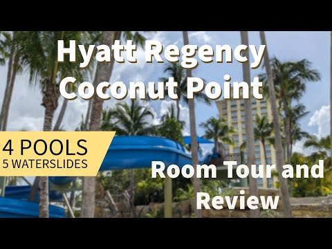 Hyatt Regency Coconut Point - 1 King Bedroom Premium Bay View Suite  - Tour and Review - August 2023
