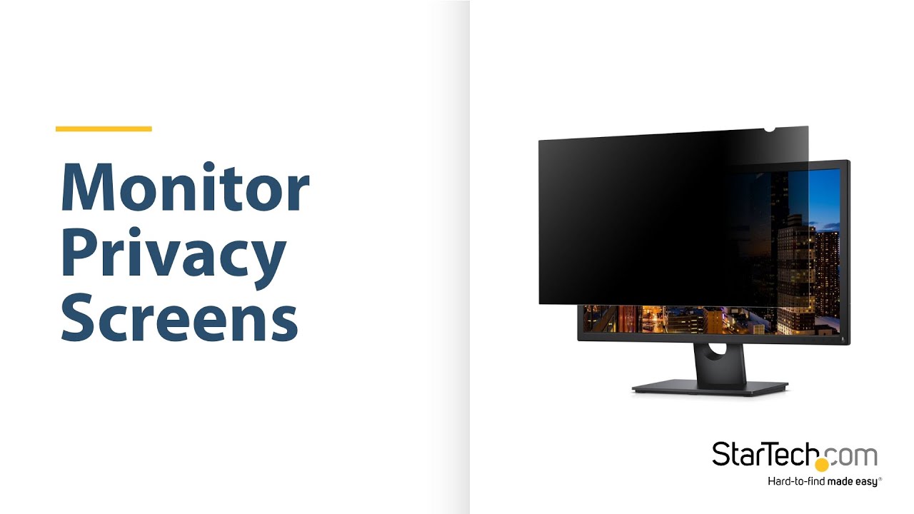 Monitor Privacy Screens | The StarTech.com Advantage