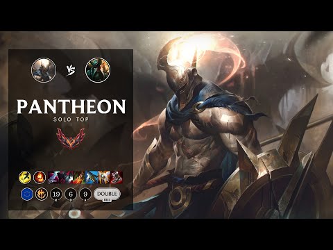 Pantheon Top vs Gangplank - EUW Grandmaster Patch 12.8