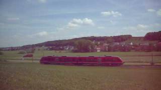 preview picture of video 'Mittelfrankenbahn, Zenngrundbahn'
