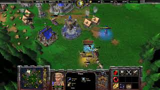 Warcraft 3 Reforged - Beta - Bloodmage flame strike harass