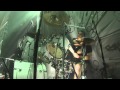 Dan Wilding - Carcass - Cadaver Pouch Conveyor System - Live In Dublin - Drum Cam