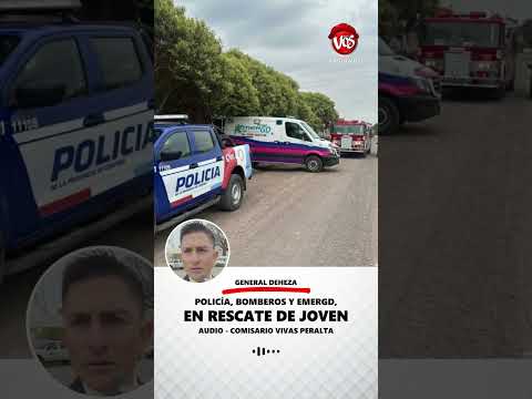 GENERAL DEHEZA: PERSONA ATRAPADA EN DOMICILIO.