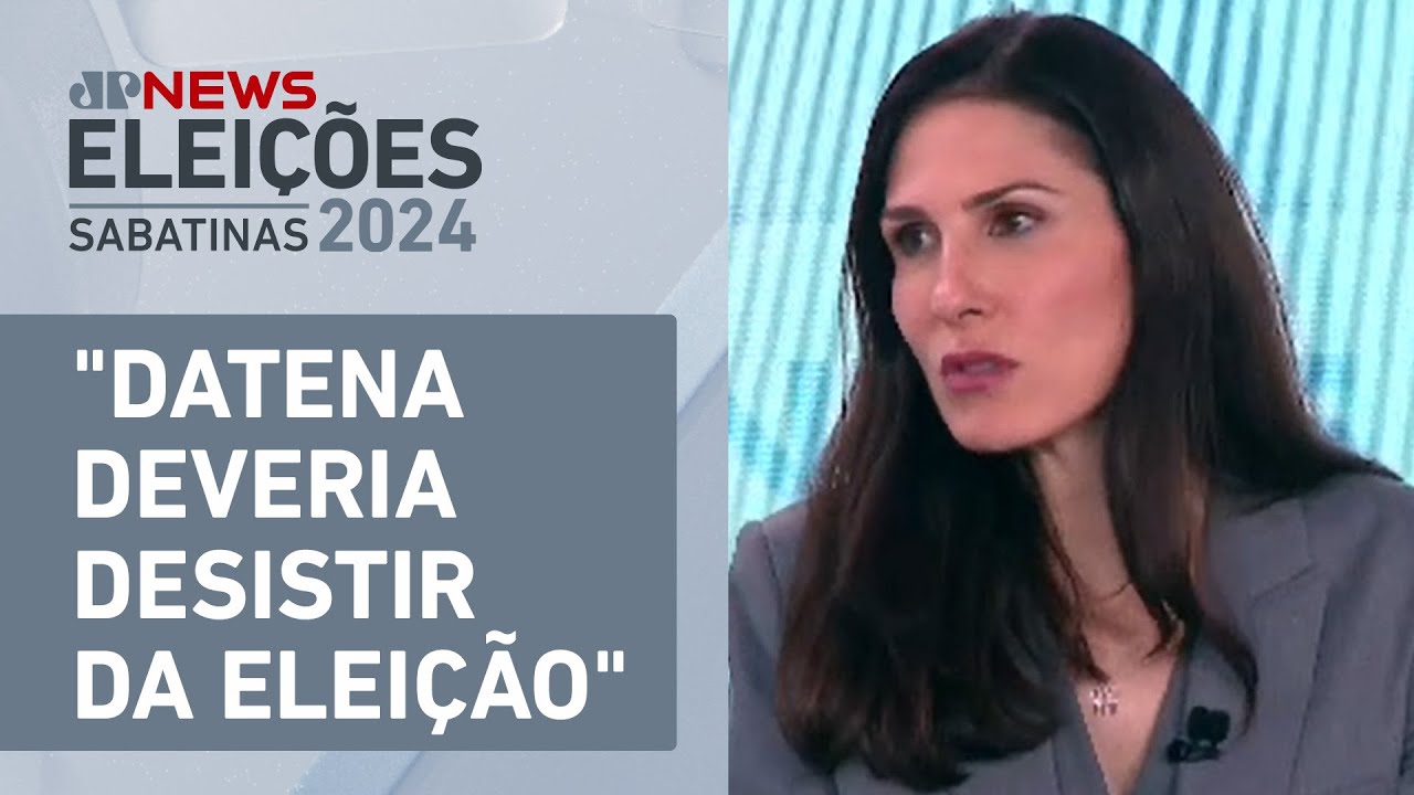 Marina Helena critica Boulos: “Não é paz e amor” | SABATINA JP