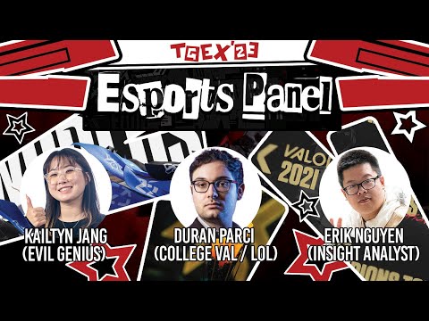 Esports Panel @ TGEX 2023 feat. Duran Parci, Kaitlyn ... - YouTube