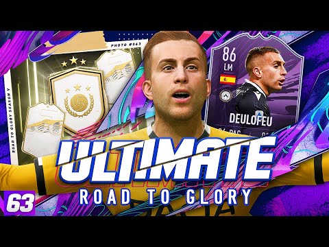 WE DID ANOTHER ICON UPGRADE!!!! ULTIMATE RTG! #63- FIFA 21 Ultimate Team Road to Glory