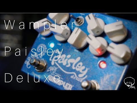 Wampler Paisley Drive Deluxe dual overdrive pedal image 13