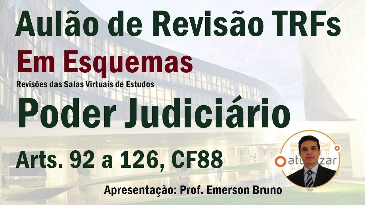 Aulão de Revisão TRFs - Dir. Constitucional - Poder Judiciário