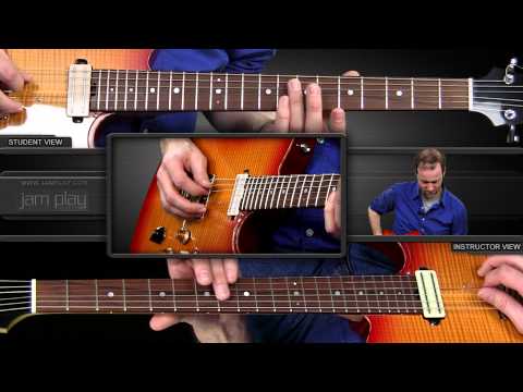 Free Guitar Lesson! Brendan Burns - Amazing Grace Using Harmonics