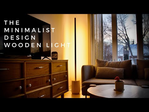 Making a Ash Wood LED Floor Lamp