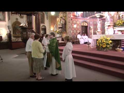 Niedzielna Msza Św. w kościele Św. Kazimierza w Newark NJ 17-06-2012.mp4