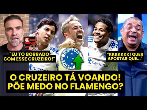 “EU TÔ BORRADO de PEGAR esse CRUZEIRO!!! O ARTUR JORGE É UM MONSTRO, e o FLAMENGO AGORA VAI…”