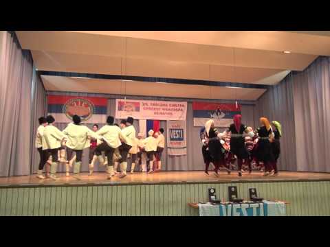 Udruženi ansambl - "Oj Stojane, mlad stopane" Igre iz Bosilegradskog krajišta, Bad Rappenau 2016