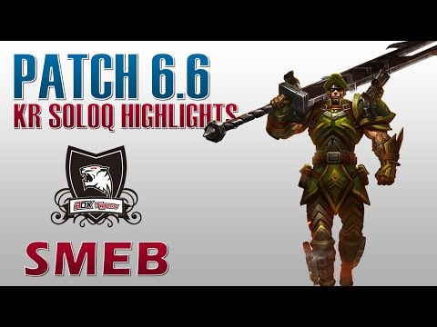 ROX Smeb - Jarvan Top Lane - KR SoloQ Highlights