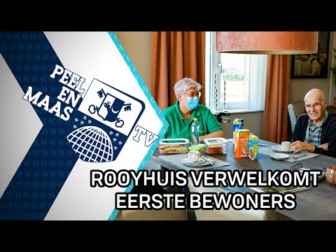 Rooyhuis verwelkomt eerste bewoners - 29 april 2021 - Peel en Maas TV Venray