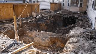 Digging Out 100 TONS of Soil in 5 Months to Build a Basement Under a House by @GoldsConcrete