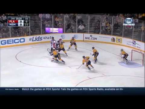 Game #302 Florida Panthers @ Nashville Predators 2-3 (SO) Highlights (22.11.2014)