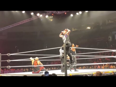 The OC vs Judgment Day Full Match At WWE Live Event