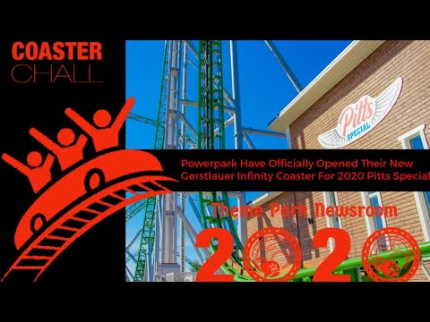 Powerpark Have Officially Opened Their New Gerstlauer Infinity Coaster For 2020 Pitts Special