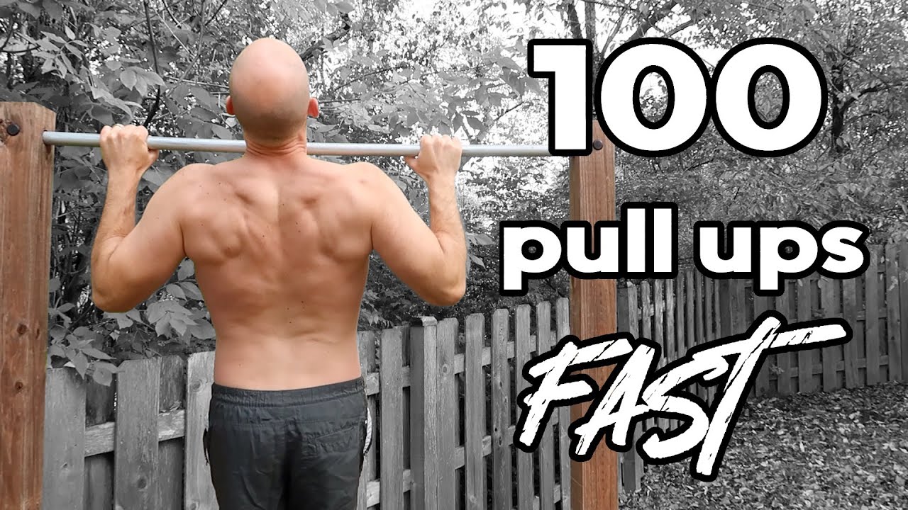 How To Do 100 Pull Ups FAST (3 Methods)