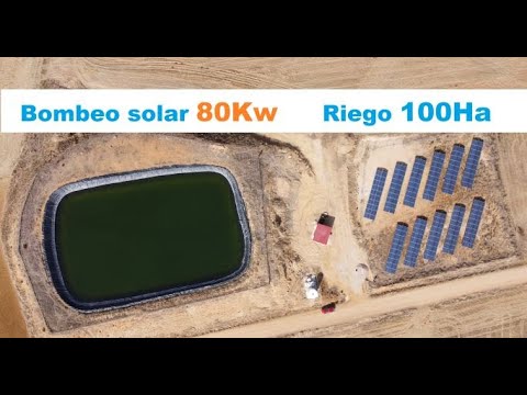Riego solar: Instalación de 80Kw para el riego de 100Ha en Zamora