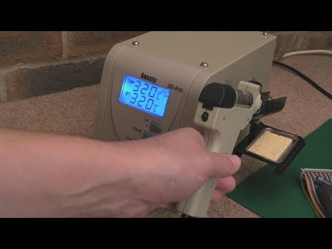 Anesty ZD-915 (Duratool/Ningbo/edi-tronic) Desoldering Station Review & Weller DS-801 Depature