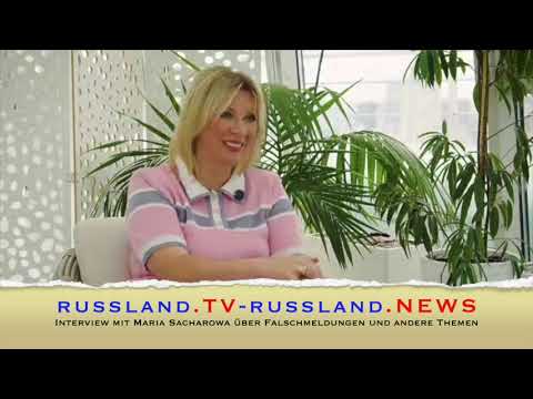 Interview mit Maria Sacharowa über Falschmeldungen und andere Themen