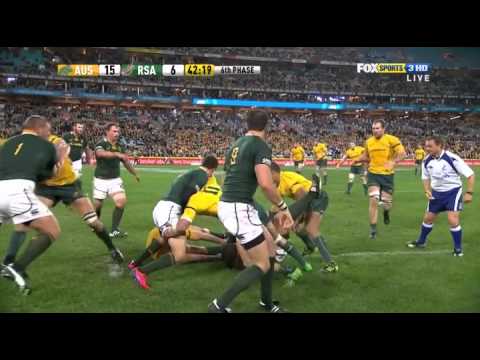 James O'Connor's try VS South Africa