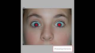 Photoshop Elements Red Eye Removal