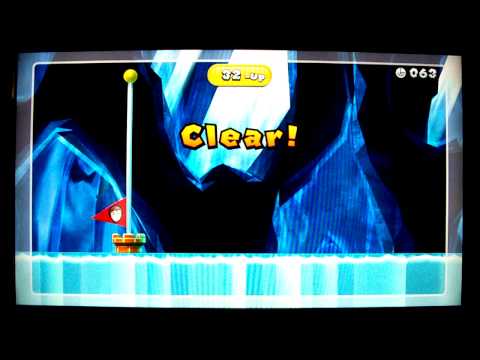 New Super Mario Bros. U Challenge Mode: 1-Up Rally (All Gold)