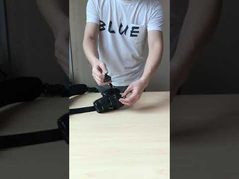 How to setup waka camera strap with quick release