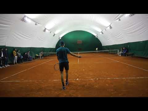 SEMIFINALA TURNEU TENIS PARTENER Arad Nivel 8 Radu Iercosan - Alexandru Dragomir 6-2/6-2