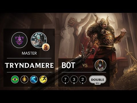 Tryndamere Bot vs Jhin - BR Master Patch 10.1