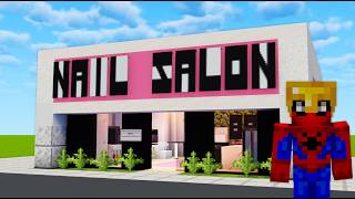 How to Build a Nail Salon in Minecraft