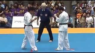 preview picture of video 'The 4th World Weight Cateogry Karate Cahmpionships CHIBA 2009 NICOLAE STOIAN vs SHOHEI YAMAMOTO'