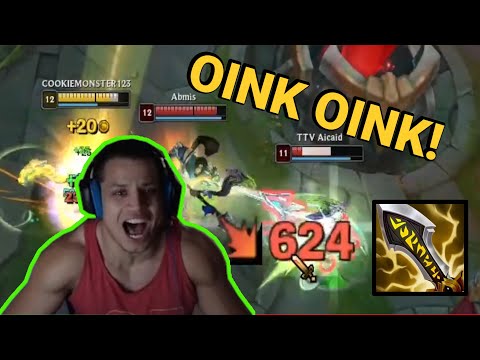 TYLER1 DISMANTLES ENEMY TEAM (QUADRA KILL)