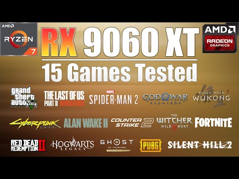 RX 9060 XT Gaming Test : Best Value Midrange GPU in 2025? 15 Games Tested
