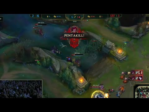 GRF Viper Xayah Pentakill vs IG | Worlds 2019