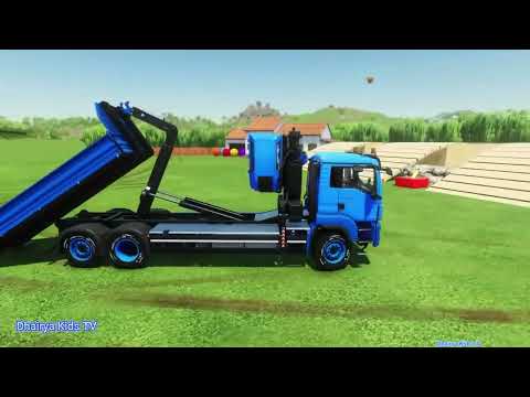 Learn to Load and Transport Potatoes with McCormick Tractors | Dhairya Kids TV | FARMING SIMULATION