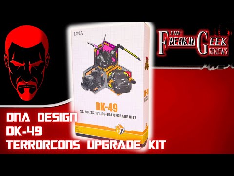 DNA Design DK-49 SS Terrorcon UPGRADE KIT: EmGo's Transformers Reviews N' Stuff