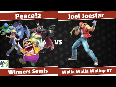 Walla Walla Wallop #7 Winners Semis - Peace!2 (Wario, PT, King K. Rool) vs Joel Joestar (Terry)