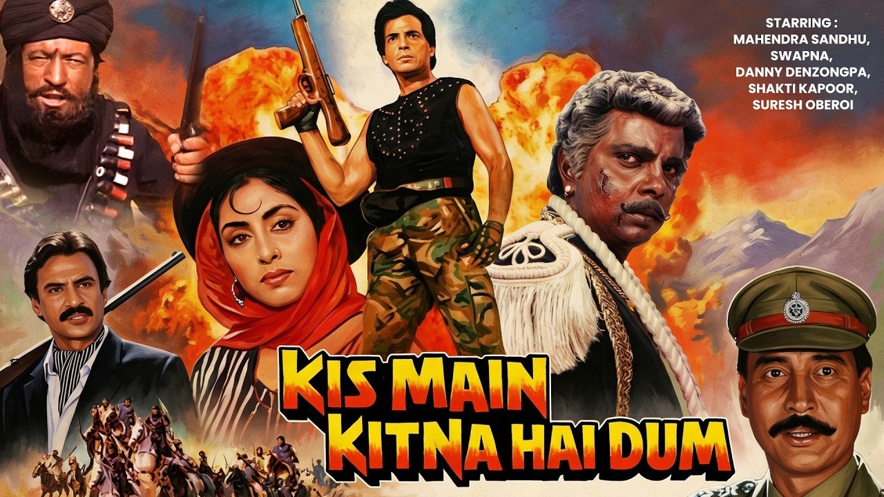 Kisme Kitna Hai Dum 1992 Full Movie in Hindi Mahendra Sandhu & Danny Denzongpa, Swapna, Aruna Irani