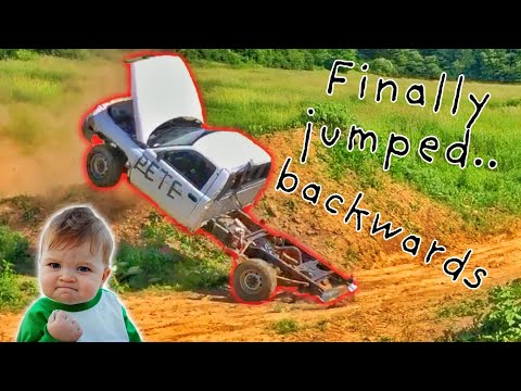 Dodge 2500 FINALLY JUMP! BACKWARDS!!!