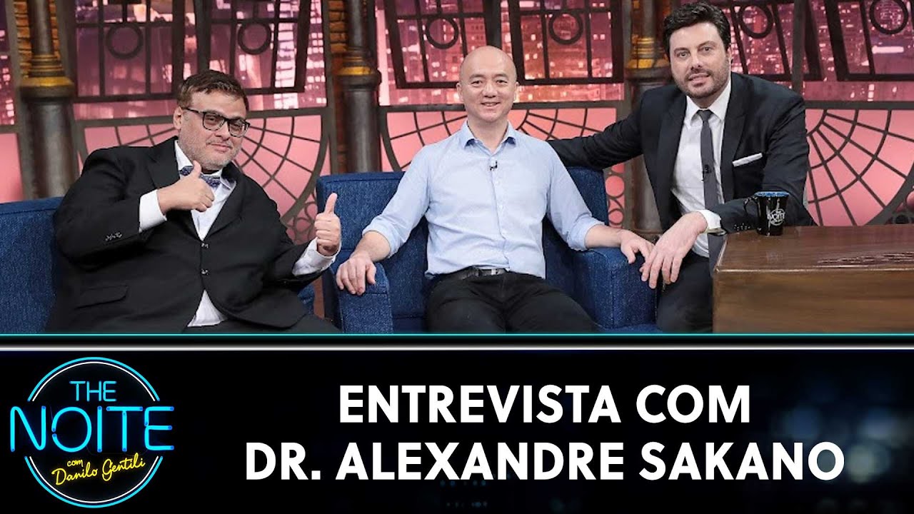 Entrevista com Alexandre Sakano, médico responsável pela bariátrica do Diguinho | The Noite 11/12/23