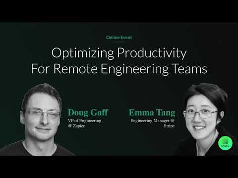 Optimizing Productivity for Remote Engineering Teams with Doug ...
