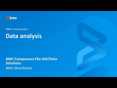 BMC Compuware File-AID/Data Solutions - Data analysis