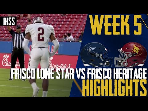 Unbeaten Lonestar High Triumphs Over Heritage in a Stunning 48-7 Victory | Full Highlights