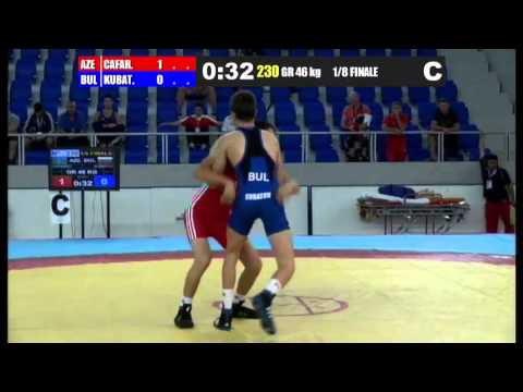WWCC2013 / Kanan Cafarov - GR 46 kg - 1/8 final
