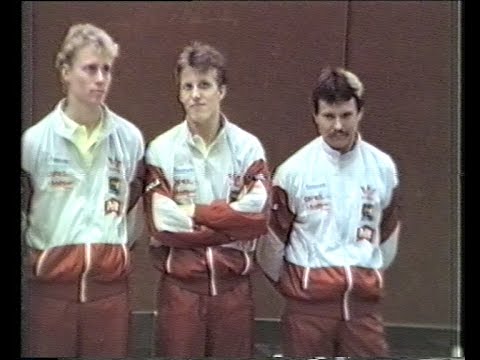 Goldie: GW Bad Hamm - Borussia Düsseldorf 1987 (1)  TopspinTV Archiv Hünniger